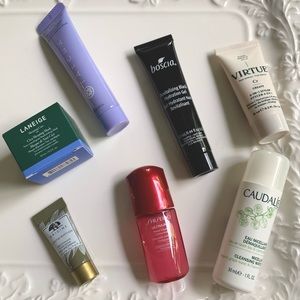 Sephora Skincare and Haircare Bundle (7 Products: Tatcha, Shiseido, Caudalie…)